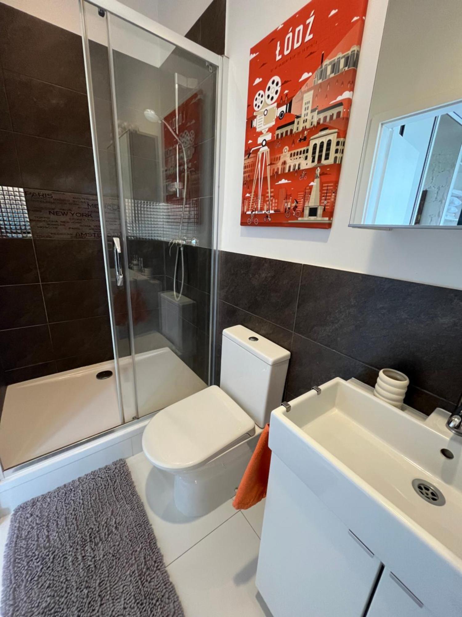 Apartament I Love Piotrkowska Z Wielkim Lustrem, Balkonem I Klimatyzacja Łódź Exterior foto