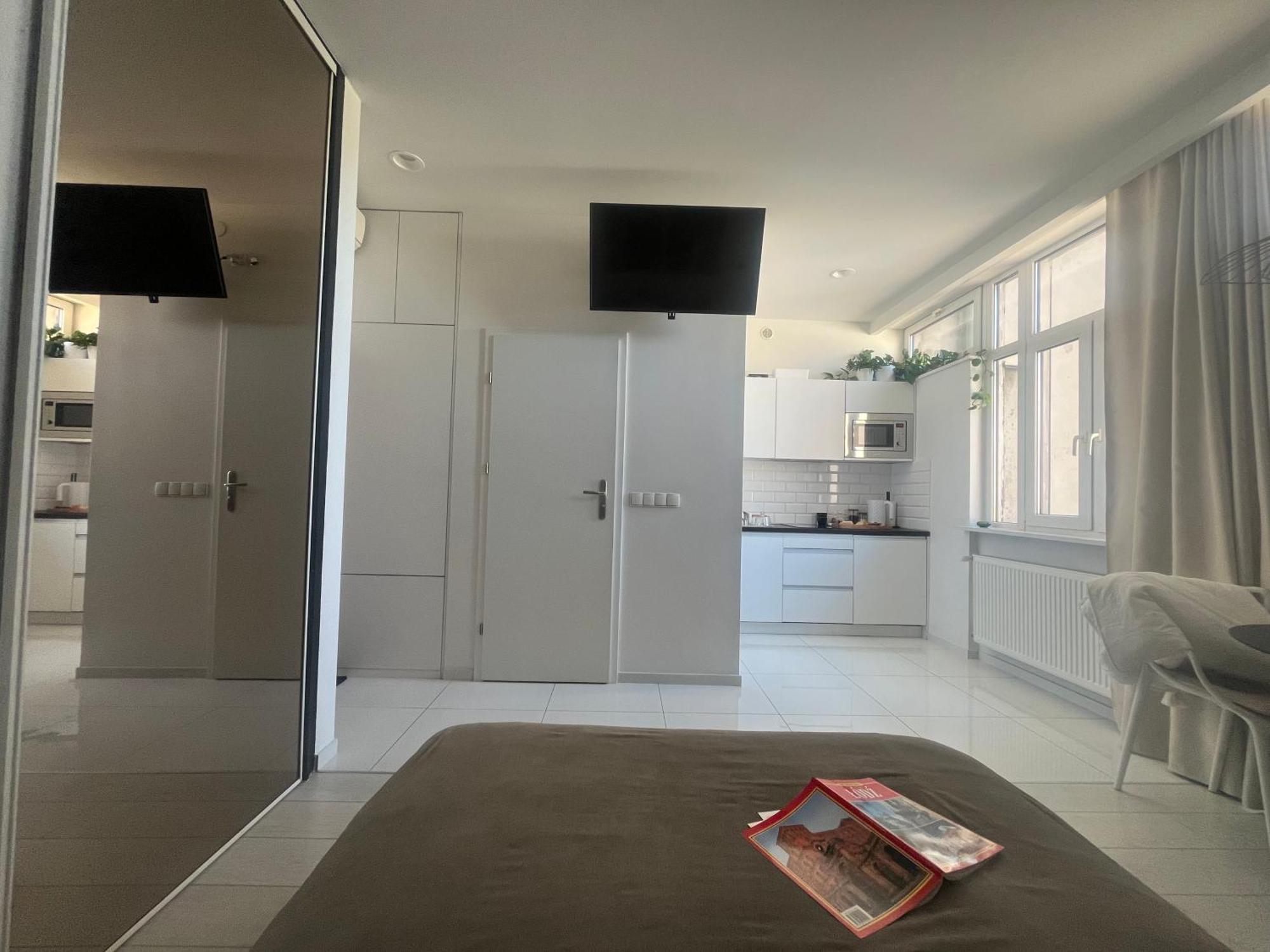 Apartament I Love Piotrkowska Z Wielkim Lustrem, Balkonem I Klimatyzacja Łódź Exterior foto